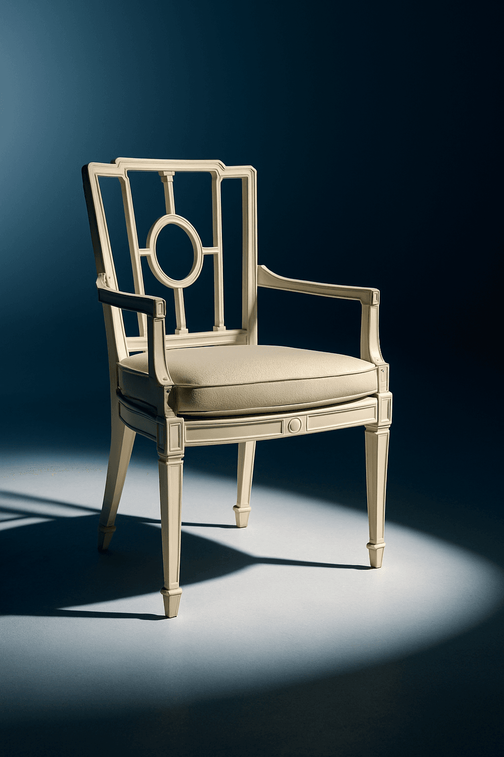 Gustavian Style Dining Armchair